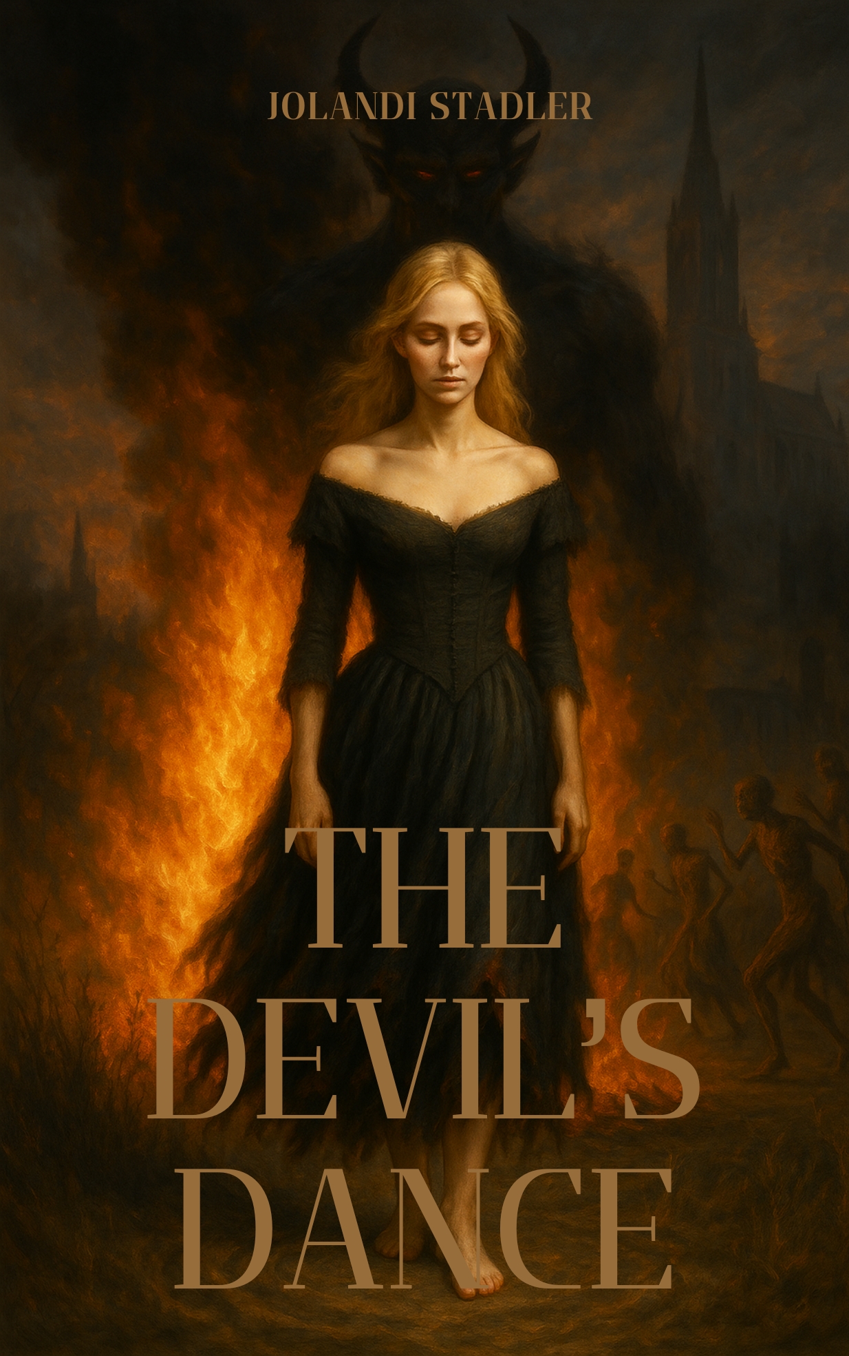 Black Mystery Novel Book Cover